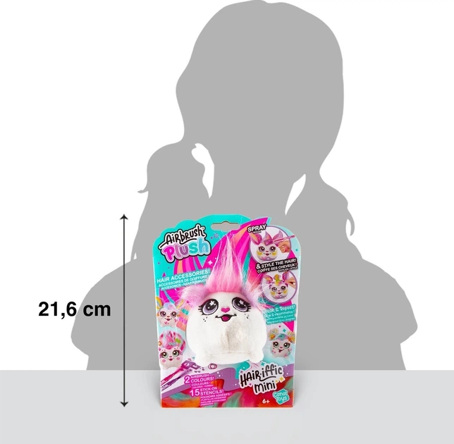 Zestaw Canal Toys DIY Airbrush Plush Hair'iffic Stwórz fryzurę dla Pinky (3555801455391) - obraz 16