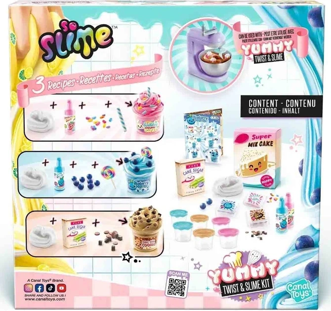 Набір для творчості Canal Toys Slime Смаколики (3555801361920) - зображення 3