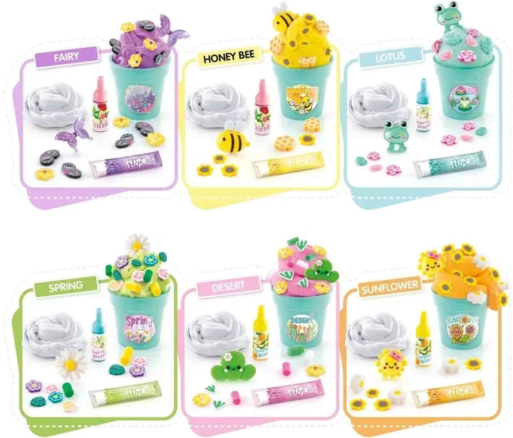 Набір для творчості Canal Toys Slime DIY Квітковий сад (3555801362439) - зображення 7