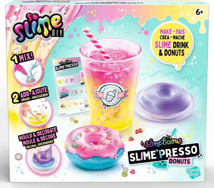 Набір для творчості Canal Toys Slime DIY Coffee Shop (3555801360725) - зображення 10