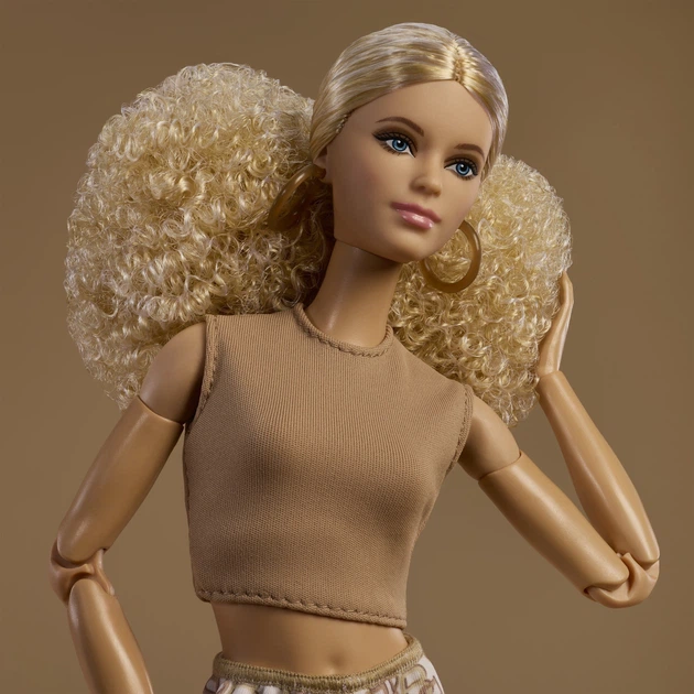 Lalka Barbie Basics nr 7 Blondynka JJX26 (194735343553) - obraz 4