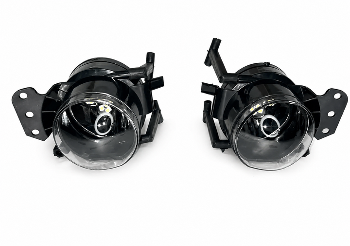 LED противотуманные фары BMW E60 E61 E90 E46 E63 с лампами HB4 9006 комплект 2 шт - изображение 2