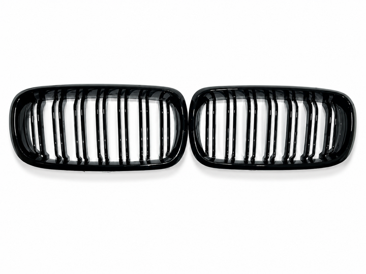 Решітка радіатора M-Style чорний глянець для BMW X5 F15 X6 F16 F85 F86 2014-2018, комплект 2 шт - Фото 2 Решітка радіатора M-Style чорний глянець для BMW X5 F15 X6 F16 F85 F86 2014-2018, комплект 2 шт - зображення 2