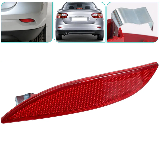 Правый отражатель света (габарит, катафот) Renault Megane III / Renault Fluence (2008-2016) - изображение 3