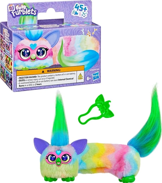 Інтерактивна іграшка Hasbro DJ Furblets G1782 Fur DJ Furblet Can Dee (5010996330192) - зображення 2
