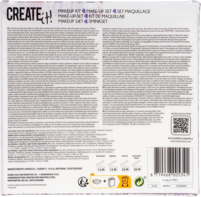 Набір косметики Create it! Girl 7 предметів TOYS84502 (8720955283656) - зображення 4