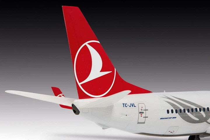 Збірна модель Revell Набір Літак Boeing 737-800 Turkish Airlines 1:144 RVL-63772 (4009803163772) - зображення 5