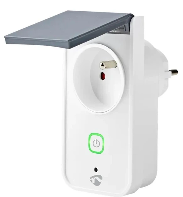 Розумна розетка Nedis Smart Life WIFIPO120EWT Wi-Fi (5412810319893) - зображення 3