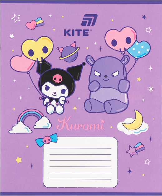 Набор тетрадей Kite Hello Kitty MIX 12 листов в косую линию 5 шт (HK26-235-2/5) - изображение 6
