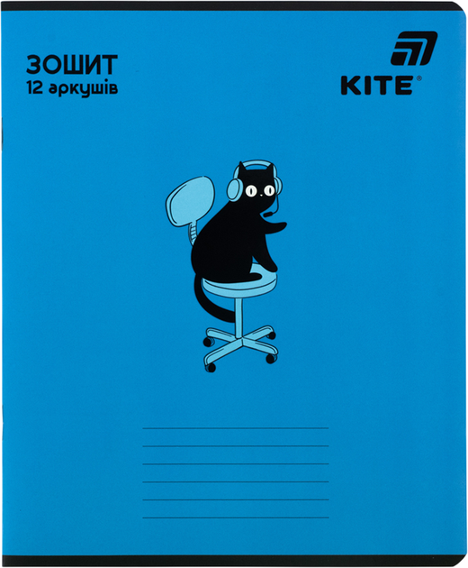 Набор тетрадей Kite One color 12 листов в линию 5 шт (K26-234/5) - изображение 15
