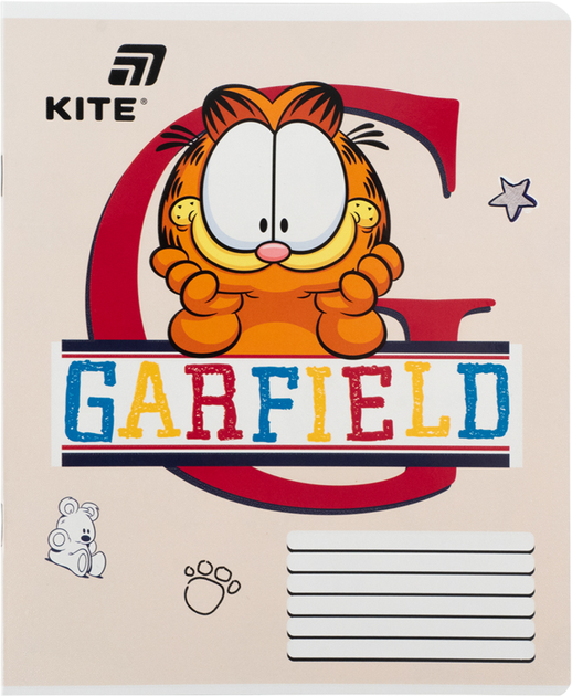 Набор тетрадей Kite Garfield Retro/Classic 18 листов в клетку 10 шт (GF26-236/10) - изображение 4