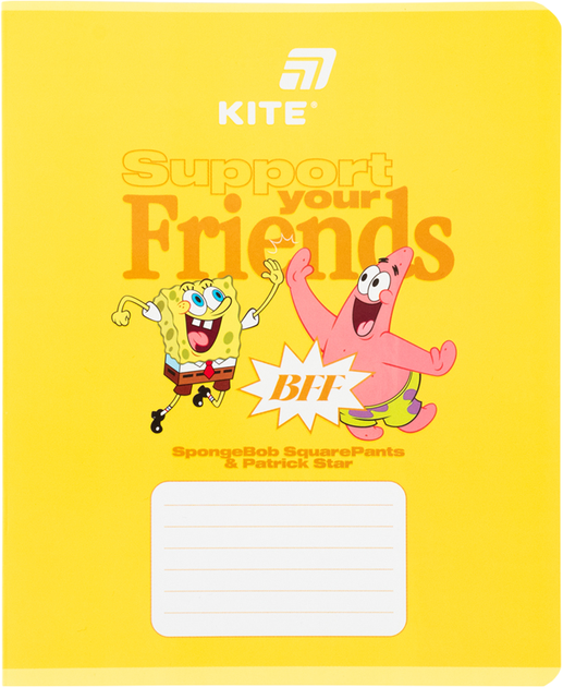 Набор тетрадей Kite SpongeBob SquarePants 18 листов в клетку 10 шт (SB26-236/10) - Фото 6 Набор тетрадей Kite SpongeBob SquarePants 18 листов в клетку 10 шт (SB26-236/10) - изображение 6