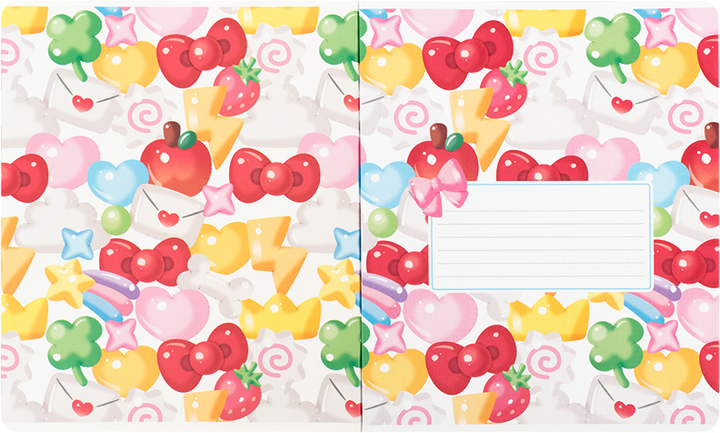 Набор тетрадей Kite Hello Kitty MIX 24 листа в клетку 10 шт (HK26-238-2/10) - изображение 4