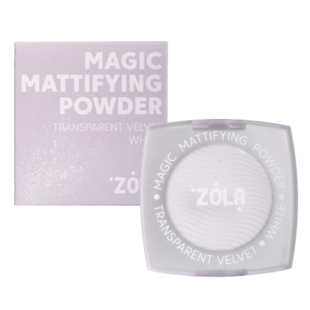 ZOLA Пудра Magic Mattifying Powder WHITE - изображение 2