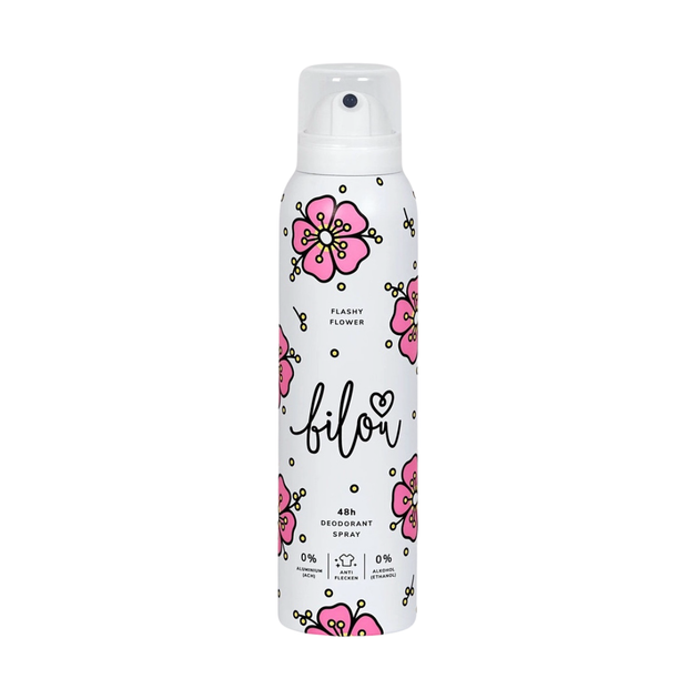 bilou Дезодорант-спрей Deodorant Spray Flashy Flower 150 мл - Фото 1 bilou Дезодорант-спрей Deodorant Spray Flashy Flower 150 мл - изображение 1