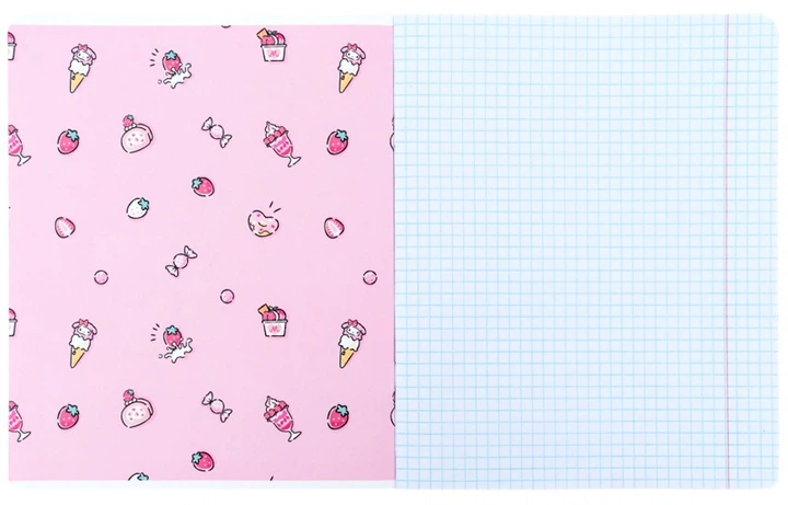 Набор тетрадей Kite Hello Kitty Mix 12 листов в клетку 25 шт (HK26-232) - Фото 10 Набор тетрадей Kite Hello Kitty Mix 12 листов в клетку 25 шт (HK26-232) - изображение 10