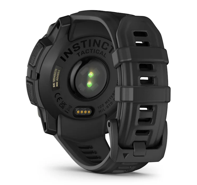 Смарт-годинник Garmin Instinct 3 (45 мм) Solar Tactical Edition чорний - Фото 12 Смарт-годинник Garmin Instinct 3 (45 мм) Solar Tactical Edition чорний - изображение 12