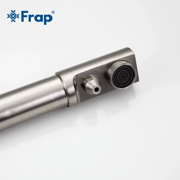 Змішувач для кухні Frap F4352-5 з підключенням фільтру, сатин - зображення 4