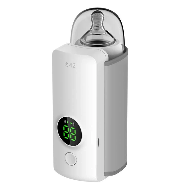 Підігрівач для дитячих пляшечок Milk Shaker портативний, USB, акумулятор 6000 мА/год, 6 режимів, до 55°C - Фото 8 Підігрівач для дитячих пляшечок Milk Shaker портативний, USB, акумулятор 6000 мА/год, 6 режимів, до 55°C - изображение 8
