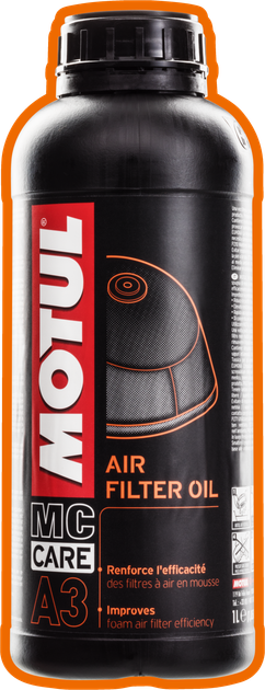 Мастило для повітряних фільтрів Motul A3 Air Filter Oil 1Л - зображення 2