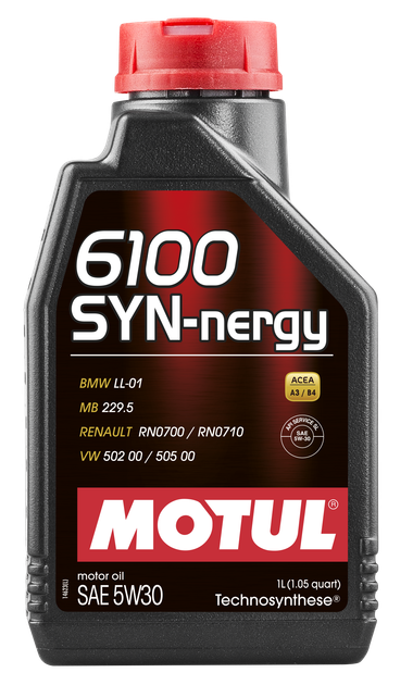Олива Motul 6100 Syn-Nergy SAE 5W30 1Л - зображення 2
