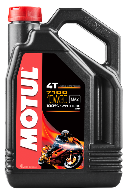Олива Motul 7100 4T SAE 10W30 4Л - Фото 2 Олива Motul 7100 4T SAE 10W30 4Л - зображення 2