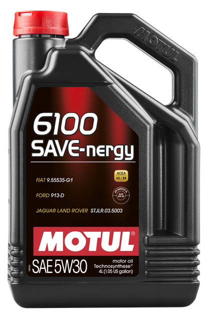 Олива Motul 6100 Save-Nergy SAE 5W30 4Л - изображение 2