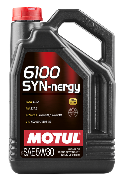 Олива Motul 6100 Syn-Nergy SAE 5W30 5Л - зображення 2