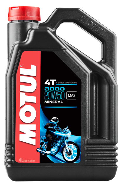 Олива Motul 3000 4T 20W50 4Л - зображення 2