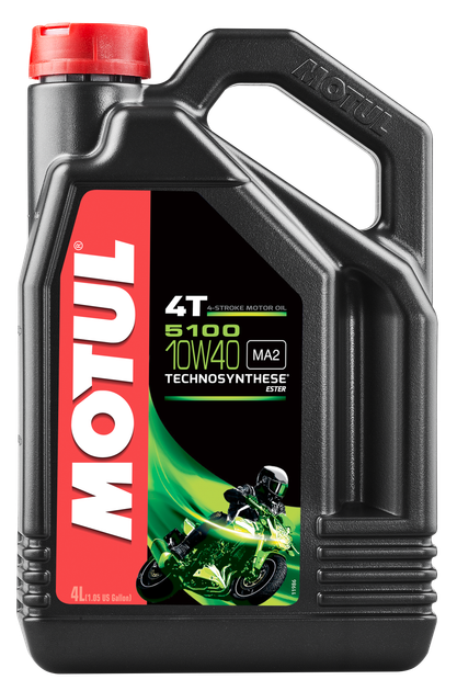 Олива Motul 5100 4T SAE 10W40 4Л - изображение 2