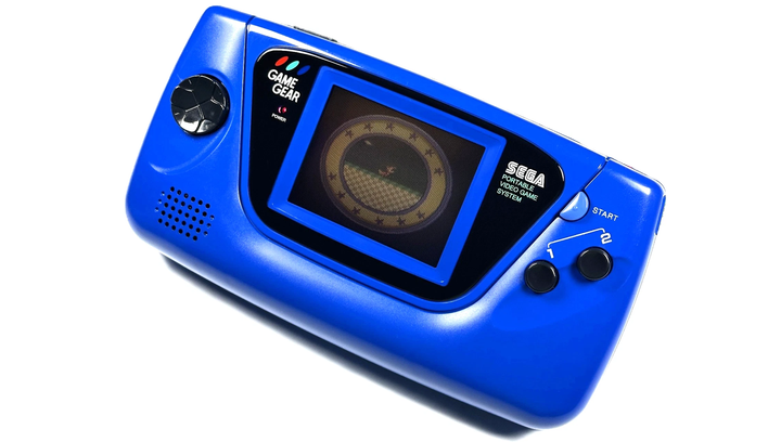 SEGA GAME GEAR 本体 Консоль Sega Game Gear American Sports Limited Edition Blue Б/У