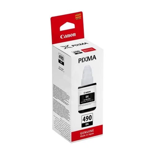 Чернила Canon GI-490, Black, 135 мл (0663C001) - Фото 1 Чернила Canon GI-490, Black, 135 мл (0663C001) - изображение 1