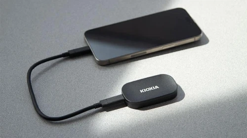 Внешний накопитель SSD, 500Gb, Kioxia Exceria Plus G2, Black (LXD20K500GG8) - Фото 3 Внешний накопитель SSD, 500Gb, Kioxia Exceria Plus G2, Black (LXD20K500GG8) - изображение 3