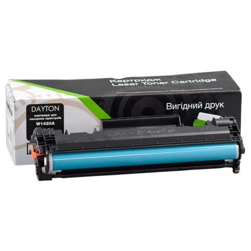 Картридж HP 141A (W1410A) / 142A (W1420A), Black, Dayton (DN-HP-W1420A) - Фото 1 Картридж HP 141A (W1410A) / 142A (W1420A), Black, Dayton (DN-HP-W1420A) - зображення 1