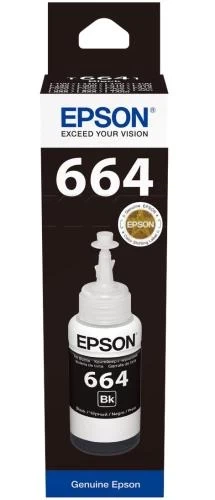 Чернила Epson 664, Black, 70 мл (C13T66414A) - Фото 1 Чернила Epson 664, Black, 70 мл (C13T66414A) - изображение 1