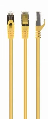 Патч-корд 10 м, S/STP, Yellow, Cablexpert, Cat.6a, Cu, LSZH (PP6A-LSZHCU-Y-10M) - Фото 1 Патч-корд 10 м, S/STP, Yellow, Cablexpert, Cat.6a, Cu, LSZH (PP6A-LSZHCU-Y-10M) - изображение 1