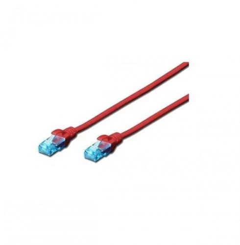 Патч-корд 3 м, UTP, Red, Digitus, Cat.5e, CCA, PVC (DK-1512-030/R) - Фото 1 Патч-корд 3 м, UTP, Red, Digitus, Cat.5e, CCA, PVC (DK-1512-030/R) - изображение 1