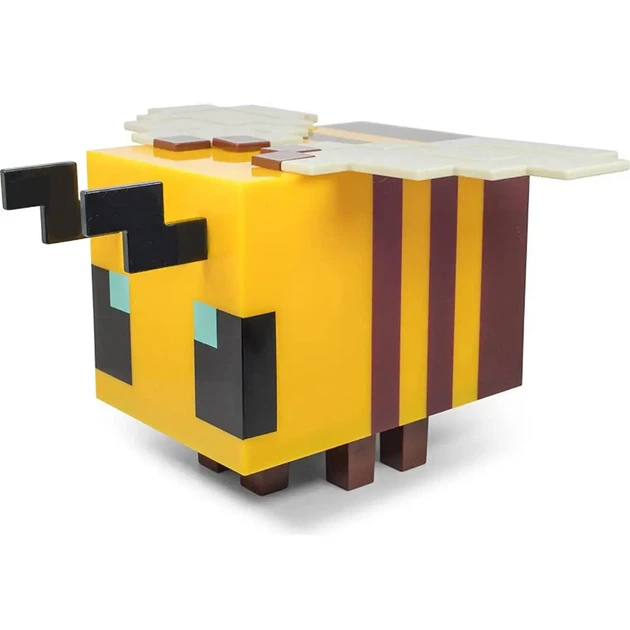 Ночник Пчела Майнкрафт Minecraft - LED светильник для комнаты и геймеров. - изображение 6