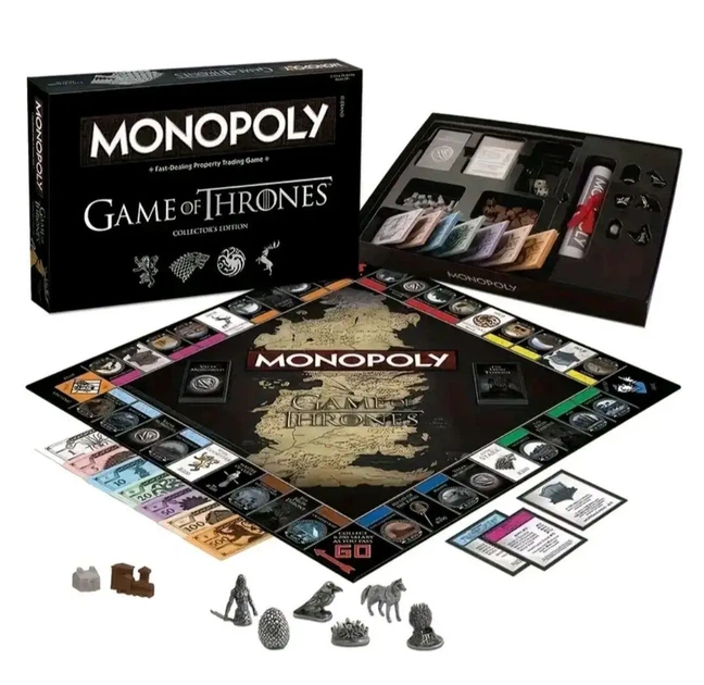 Настольная игра Monopoly: Game of Thrones Collector’s Edition — Коллекционное издание Монополия Игра Престолов (англоязычная вер.) - изображение 10