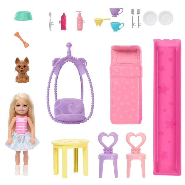 Портативний будиночок з лялькою Barbie Челсі (JFW49) - изображение 3