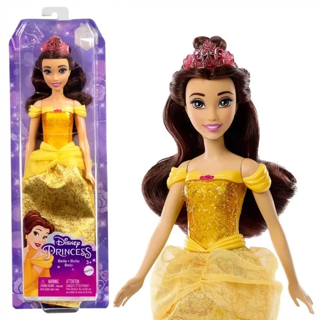 Лялька-принцеса Disney Princess Белль (HLW11) - изображение 2