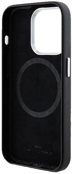 Панель BMW Signature Wrapped Metal MagSafe BMHMP14L23PUFWK для Apple iPhone 14 Pro Black (3666339233235) - зображення 2