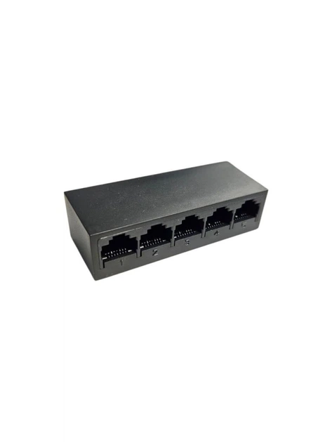 Коммутатор U-tex UT-SF05 5-портовый 10/100 Мбит/с USB Type-C 76x30x20 мм - Фото 1 Коммутатор U-tex UT-SF05 5-портовый 10/100 Мбит/с USB Type-C 76x30x20 мм - изображение 1