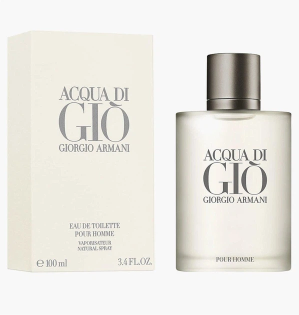 Чоловіча туалетна вода Giorgio Armani Acqua di Gio Pour Homme 100 ml - Фото 2 Чоловіча туалетна вода Giorgio Armani Acqua di Gio Pour Homme 100 ml - зображення 2