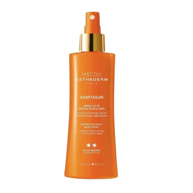 Спрей для тіла Institut Esthederm (Інститут Естедерм) Adaptasun Protective Milky Body Spray Moderate Sun SPF30 150 мл – захист та активація природної засмаги - Фото 1 Спрей для тіла Institut Esthederm (Інститут Естедерм) Adaptasun Protective Milky Body Spray Moderate Sun SPF30 150 мл – захист та активація природної засмаги - изображение 1