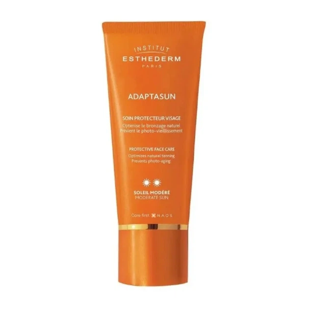Institut Esthederm (Інститут Естедерм) Adaptasun Protective Face Care Moderate Sun — сонцезахисний крем для обличчя, SPF-догляд, 50 мл - Фото 1 Institut Esthederm (Інститут Естедерм) Adaptasun Protective Face Care Moderate Sun — сонцезахисний крем для обличчя, SPF-догляд, 50 мл - изображение 1