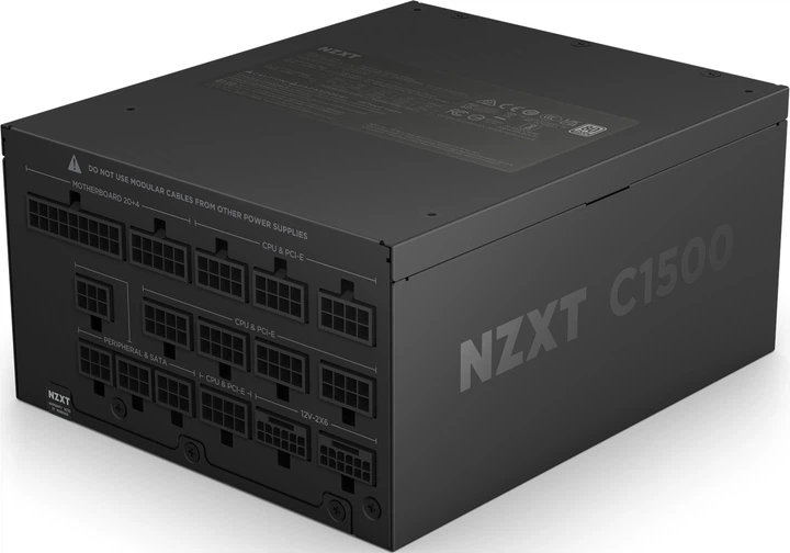 Блок питания NZXT C1500 PLATINUM 1500W (PA-5P1BB-EU) - изображение 4