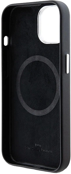 Панель BMW Signature Wrapped Metal MagSafe BMHMP15S23PUFWK для Apple iPhone 15 \ 14 \ 13 Black (3666339233259) - зображення 2