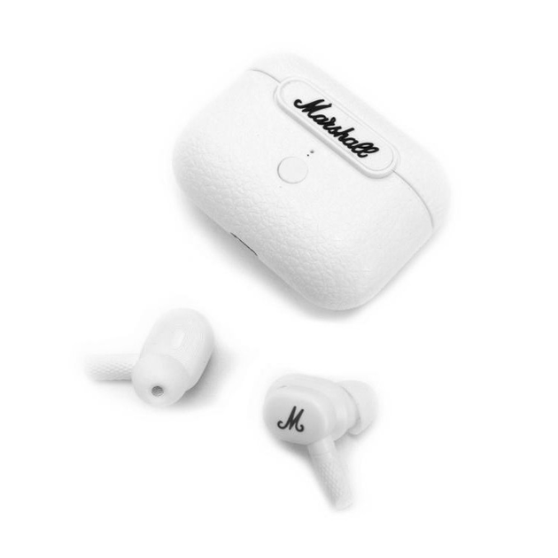 Бездротові навушники Marshall Motif A.N.C. White | Bluetooth 5.2, ANC, до 25 год, вакуумні TWS, USB-C - Фото 7 Бездротові навушники Marshall Motif A.N.C. White | Bluetooth 5.2, ANC, до 25 год, вакуумні TWS, USB-C - зображення 7