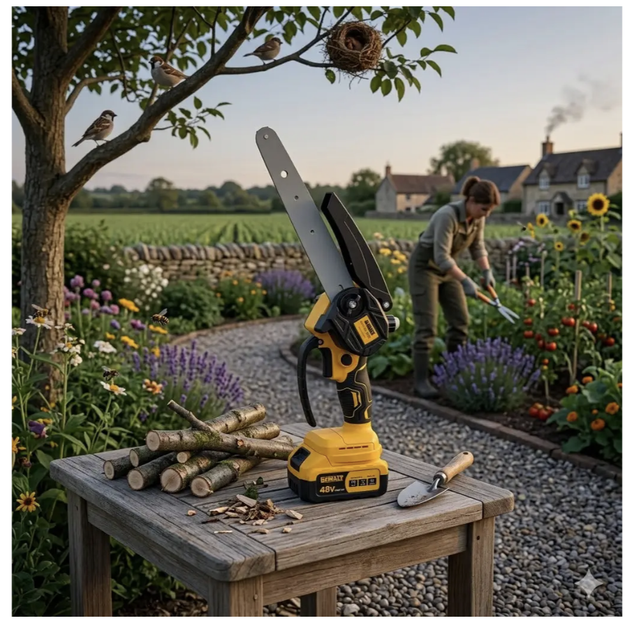 Аккумуляторная мини-пила DeWalt DCM160N, 48V - изображение 2
